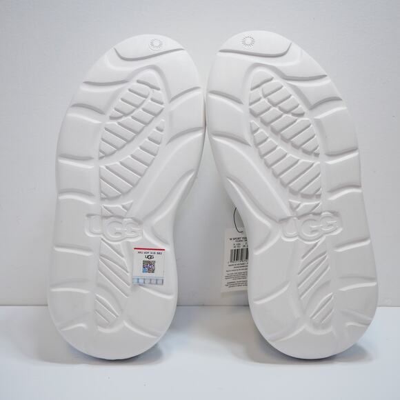 NEW UGG SPORT YEAH CLOG SLIP ON BRIGHT WHITE 1132890 MSRP $70 WOMANS SIZE - 9 - Picture 6 of 9